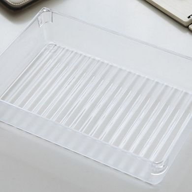 Clear Plastic Large Drawer Organizers
