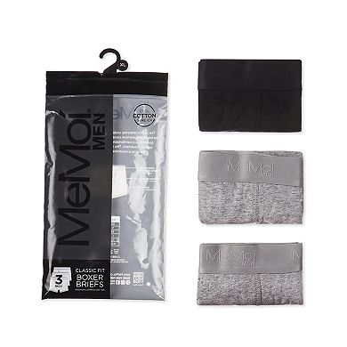 Men's 3 Pair Pack Classic Fit Boxer Briefs