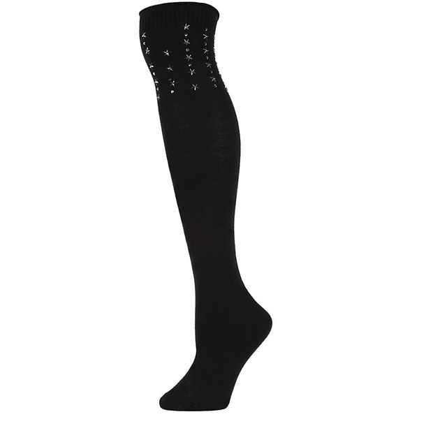 Evening Star Combed Cotton Over The Knee Socks