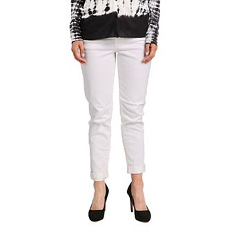 Women's Stretch Denim Boyfriend Ankle Jeans