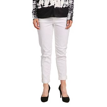 Women's Stretch Denim Boyfriend Ankle Jeans