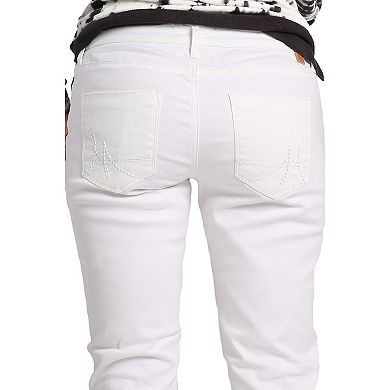 Women's Stretch Denim Boyfriend Ankle Jeans