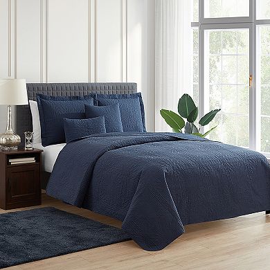 Clara Clark Grid Weave Quilts Set