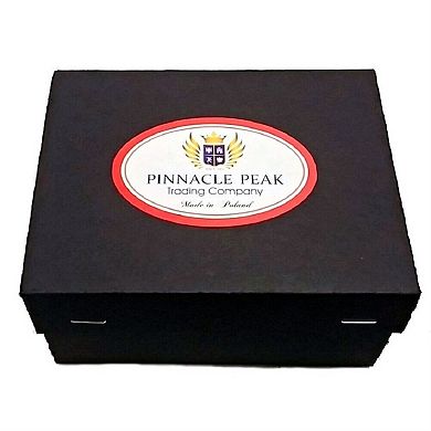 Pinnacle Peak Trading Double Bass Instrument With Rose Polish Glass Ornament