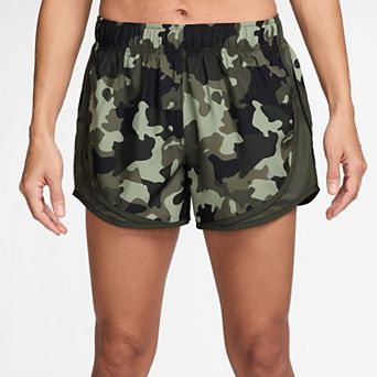 Women's Nike Tempo Dri-FIT Midrise 3 in Brief-Lined Camo Running Shorts
