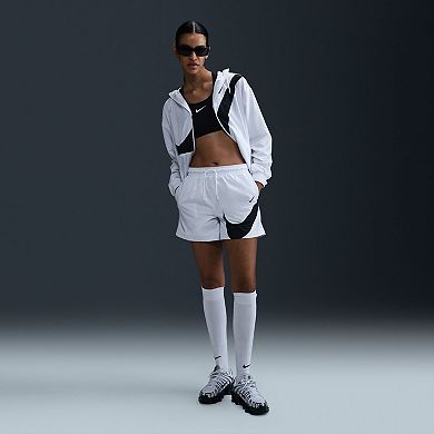 Women's Nike Classic Mid-Rise 5-in. Woven Logo Shorts