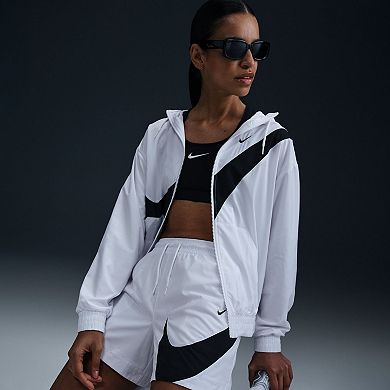 Women's Nike Classic Mid-Rise 5-in. Woven Logo Shorts