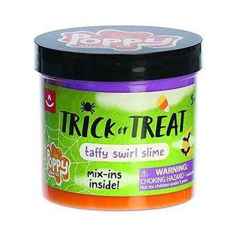 Aurora Toys Mini Purple And Orange Poppy Slime Co. 11.3oz Trick Or Treat Slime Spooky Toy