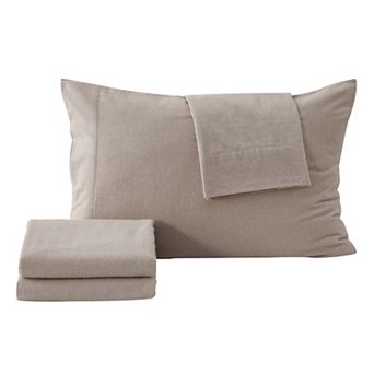 Heathered Flannel Sheet Set