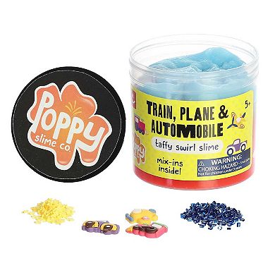 Aurora Toys Mini Blue Poppy Slime Co. 11.3oz Train, Plane, & Automobile ...