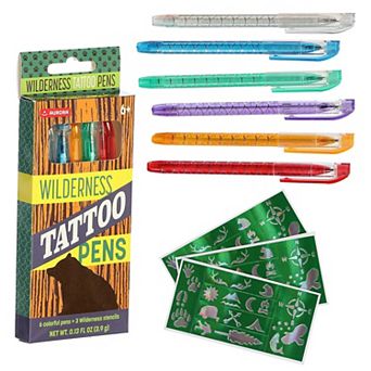 Aurora Toys Small Multicolor Wilderness Tattoo Pens Engaging Toy