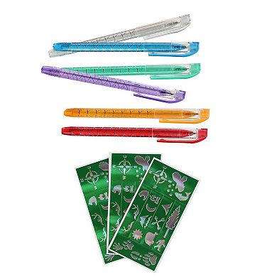 Aurora Toys Small Multicolor Wilderness Tattoo Pens Engaging Toy