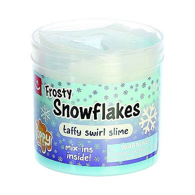 Aurora Toys Mini Blue Poppy Slime Co. 11.3oz Frosty Snowflakes Slime ...