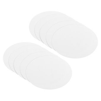 3" Round Cardboard Paper, 50 pc Blank Circles For Diy Craft Arts