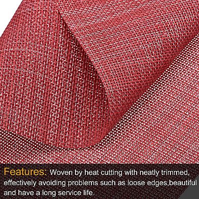 Place Mat Table Mat PVC Washable Woven Placemat
