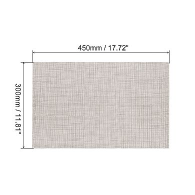 Place Mat Table Mat PVC Washable Woven Placemat