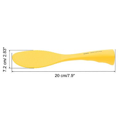 Silicone Rice Paddle, Silicone Rice Spoon Non Stick Rice Spatula Heat Resistant Rice Cooker Spoon