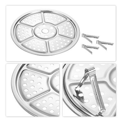 Stainless Steel Steamer Rack 7.9" Insert Stock Pot Steaming Tray
