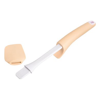 Silicone Spatula Spoon With Rubber Handle, Heat-resistant Scraper For Baking, Cooking, Mixing