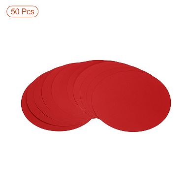 5.9" Round Cardboard Paper, 50 Pcs Blank Circles For Diy Craft Arts