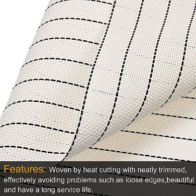 Place Mats, Table Mats Washable Woven Placemat