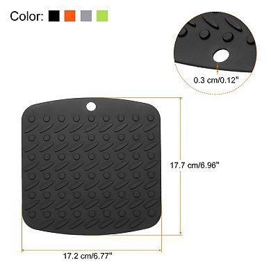 Silicone Pot Holders Heat Resistant Trivet Pads Insulated Hot Pads For Countertop