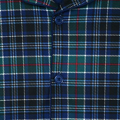 Sleep On It Boys Pajama 2-Piece Jersey Coat Pajama Top and Pajama Pants Set