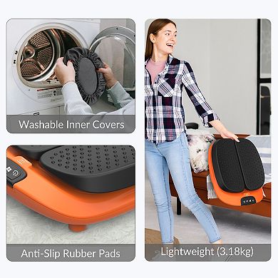 Snailax Foot Massager With App Control, Vibration Foot Massager For Blood Circulation, Up To Size 13