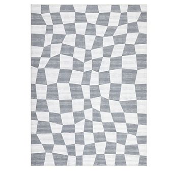 Glowsol Modern Washable Area Rug Soft Non Slip Carpet