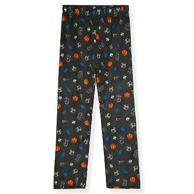 Sleep On It Boys Long-Sleeved 2- Piece Soft Fleece Pajama Sleep Set
