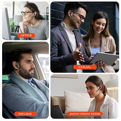 Delton 90x Wireless Bluetooth Earpiece With Noise Cancelling Microphone (DBTHEAD90X)