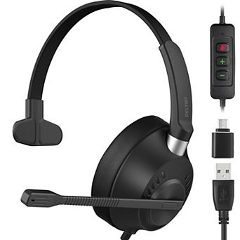 Delton 40y USB/USB-C Mono Headset with Noise Canceling Mic (DWH40YAC)
