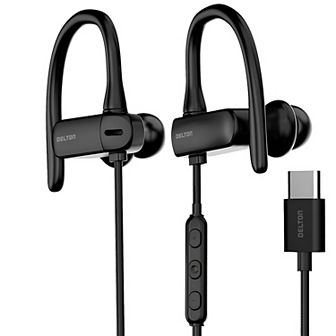 Delton 24ec USB-C Wired Earbuds with Microphone (DWH24EC)