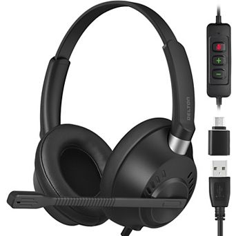 Delton 42y Usb/usb-c Stereo Headset With Noise Cancelling Microphone (DWH42YAC)