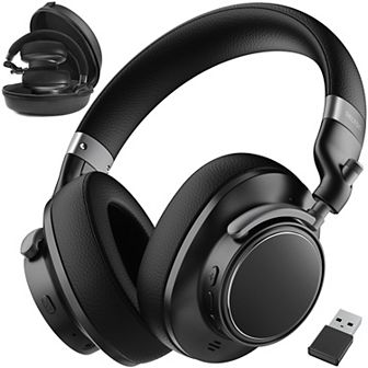 Delton M201 Wireless Active Noise Cancelling Over-Ear Bluetooth Headset (DBHM201D)