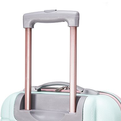 Rockland Melbourne Hardside Spinner 2-Piece Luggage Set, 20” Upright/14” Tote