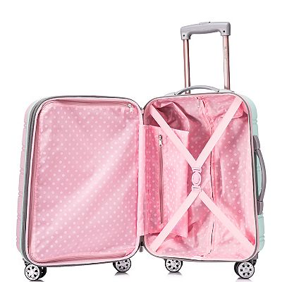 Luggage Scale Rockland Escape 4pc Softside Checked Luggage Set