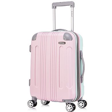 Rockland London Hardside Spinner 2-Piece Luggage Set, 20” Upright/14” Tote
