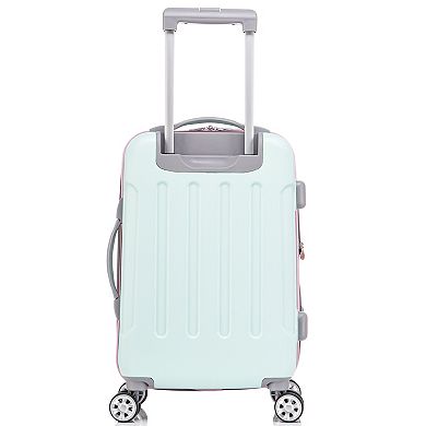 Rockland London Hardside Spinner 2-Piece Luggage Set, 20” Upright/14” Tote