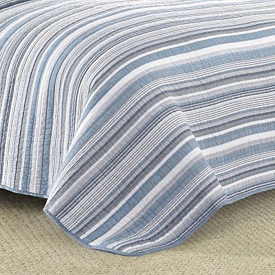 Nautica Jettison Gray Quilt Set