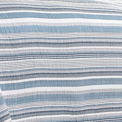 Nautica Jettison Gray Quilt Set