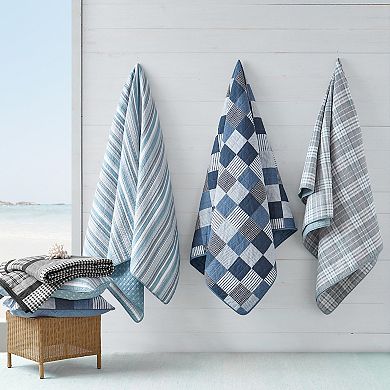Nautica Jettison Gray Quilt Set