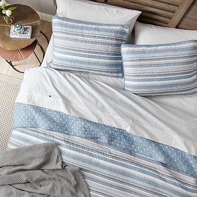 Nautica Jettison Gray Quilt Set