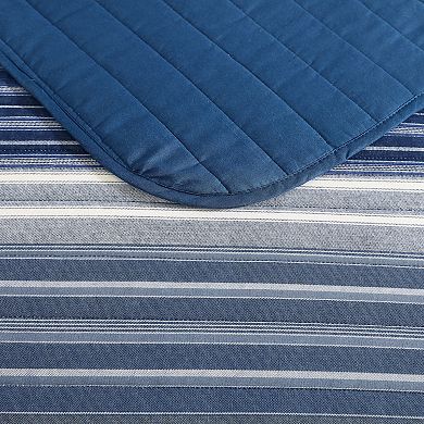 Nautica Coveside Blue Quilt Set