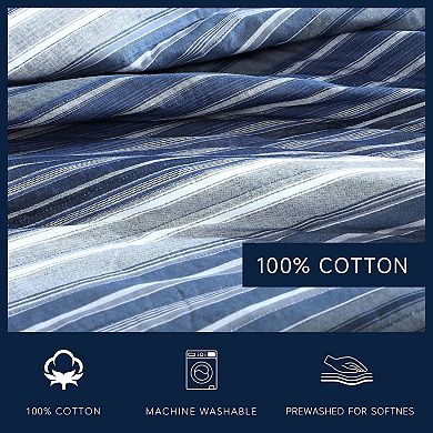 Nautica Coveside Blue Quilt Set