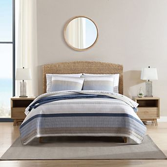 Nautica Galewood Beige Quilt Set