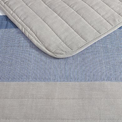 Nautica Galewood Beige Quilt Set