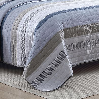 Nautica Galewood Beige Quilt Set