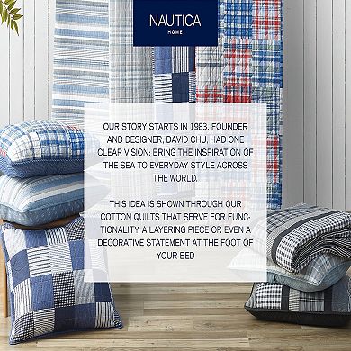 Nautica Galewood Beige Quilt Set