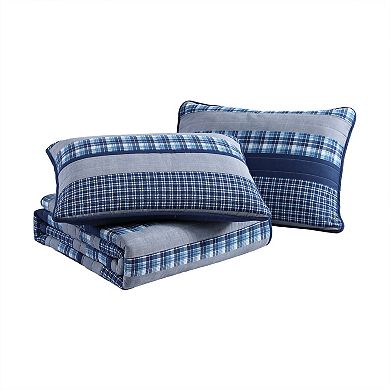 Nautica Addison Blue Quilt Set